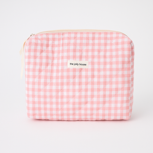 Pochette de rangement rose