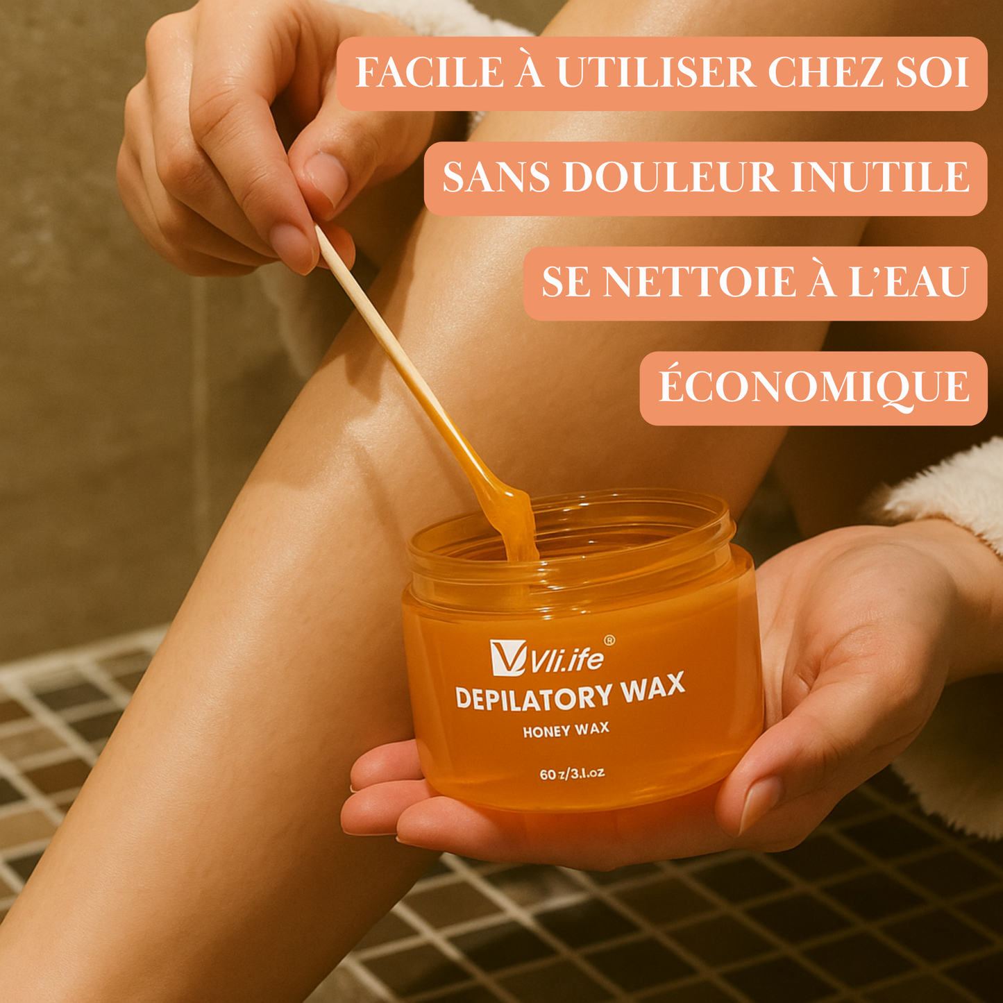 Kit de cire au miel