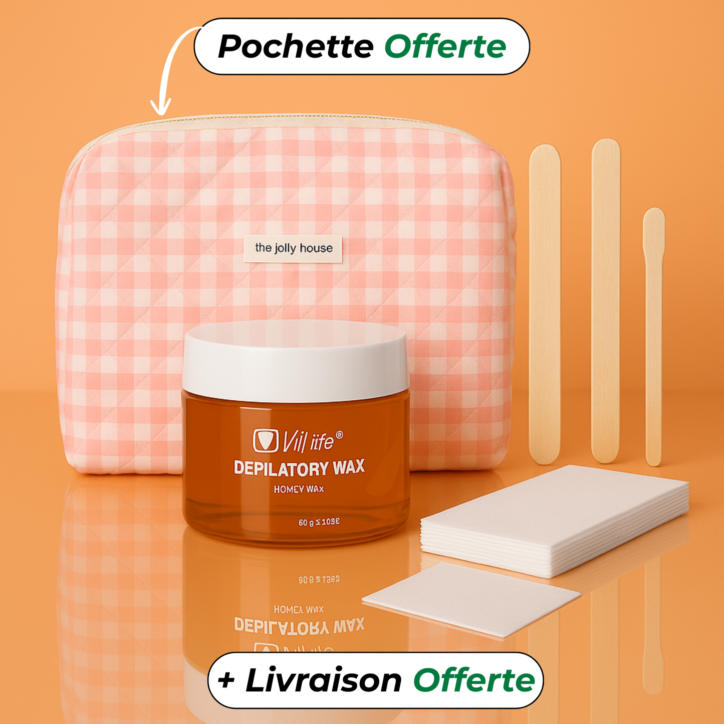 Kit de cire au miel
