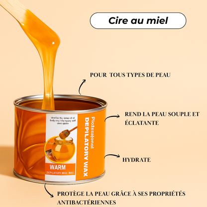 Kit de cire premium